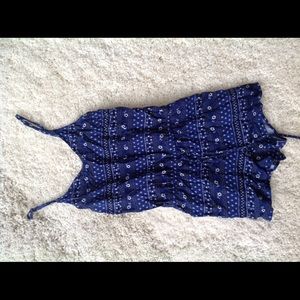 Old navy blue romper
